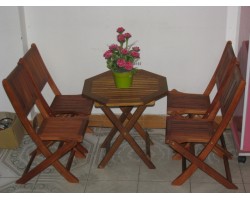 Thanh Lý Bàn Ghế Gỗ Xếp Cafe Cũ